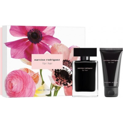 NARCISO RODRIGUEZ For Her SET: EDT 50ml + body lotion 50ml 